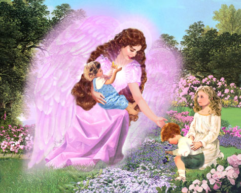 Angel guarding our children - Angel guarding Children