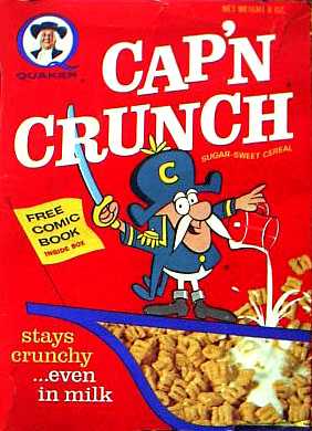 Cereal - Early Cap&#039;n Crunch box