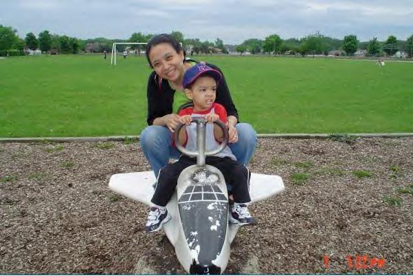 me and my angry son :) he didnt want me to get on that darn plane! :)