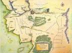 Map from Middle Earth - Map of Middle Earth
