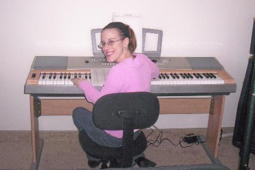 Me and my keyboard! - Playing on my keyboard!!