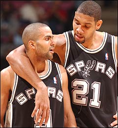 I LOVE Tim & Tony - Another pic of two of my favorite athletes!
