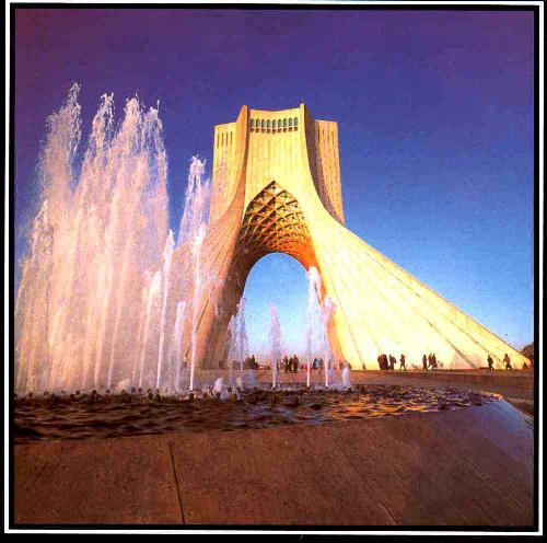 azadi square - azadi square in tehran.