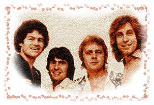 Mickey Dolenz, far left. - The Monkees