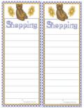 shopping list - shopping list