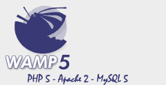 PHP - This is the logo of the WAMP5