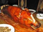 lechon - lechon or whole roast pork,Yummy!
