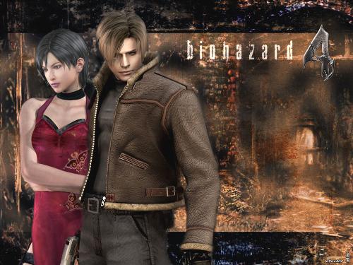 Resident evil 4, leon and ada - Another very beautiful pictur of leon and ada!