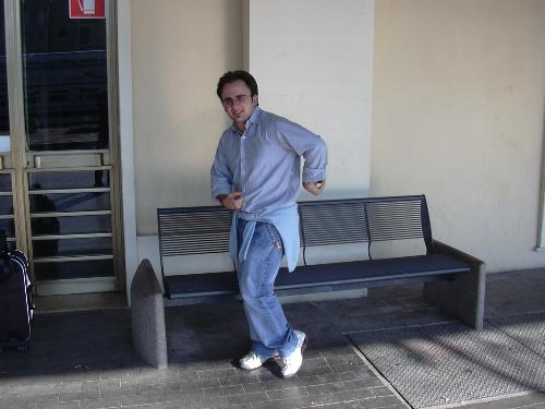 bodybuilder - me at grosseto station
