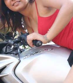 Me on da bike - me