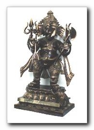 Ganesha - Lord ganesha is god of hindus .People in india praise to him and all the people respect it . Festival of ganesh was celebrated in maharashtra and all over india with joy between hindu brothers.