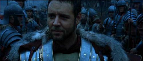 gladiator - He's Maximus Decimus Meridius according to himself, but Aelius Maximus according to some others.