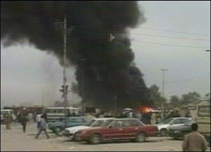 The 2006 Sadr City - Image from the 2006 Sadr City bombings, a very articulated terrorism act.