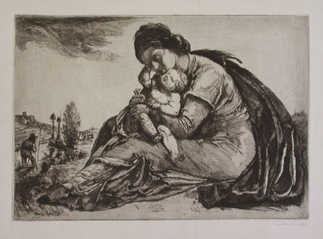 mother and child - a mother's love