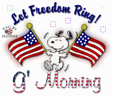 Snoopy Let Freedom Ring