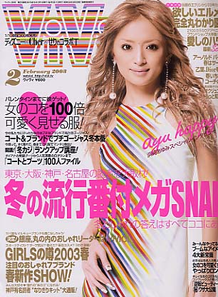 VIVI my favorite Japanese magazine :) - I love reading a japanese magazine :)