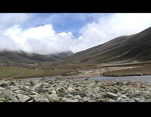 Valley - Yumthang Valley, North Sikkim, India.