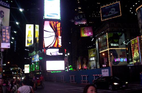 Times Square - Times Square at night NYC, New York