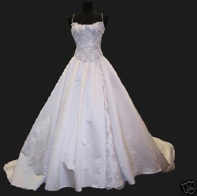 wedding dress - this is a full shot of my wedding dress