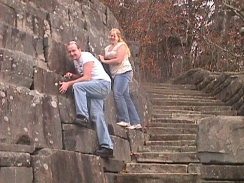 Friends - this is in gatlinburg on our trip in november