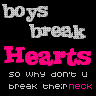 Boys! - It's just an avatar. One of my collections ^_~