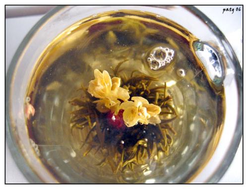 blooming tea - awww these are so pretty! i love blooming teas!!! handmade balls of pretty fun!