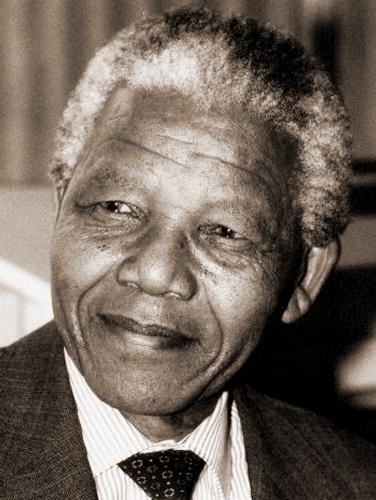 Nelson Mandela - Spent a lifetime fighting back, keep out dicsrimination.
