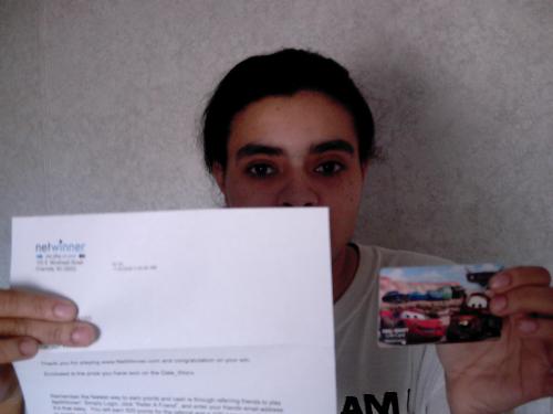Me - This is my proof of winning at netwinner they do pay. Check it our http://www.netwinner.com/signupCode=Jenw