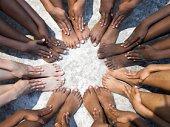 One World - This is a true picture, you see these every day.