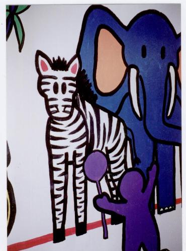 mural painting - mural painting in the children's museum, Salt Lake City