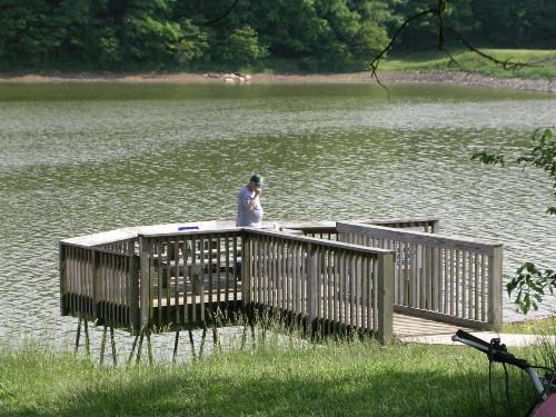 Fishing at the Lake - A double birthday party fishing at the lake