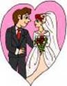 wedding bells - the bride and groom