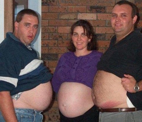 Human Pregnancy Not Only Female???? - funny pictures