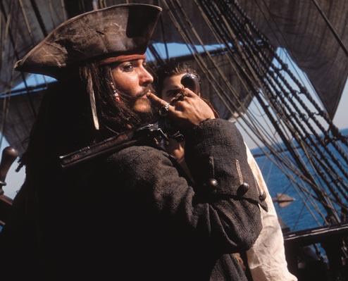 Captain Jack Sparrow - I love him.. Pure eye candy.
