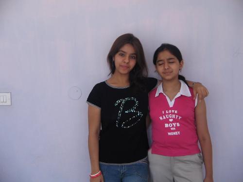 thats me and my friend sonali! - old friends!!