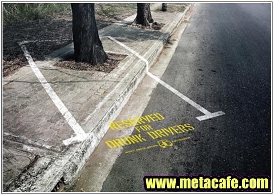 Ah new fcility for drunk drivers. - Somebody,at least thinks about their well being and car-parking problems!