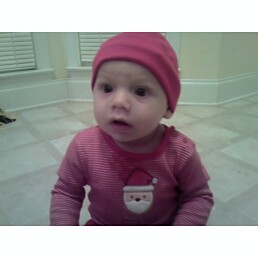 my new baby boy - This is my baby son. He is wearing his Christmas outfit. He is about to be 10 months old. I love him so much!!!