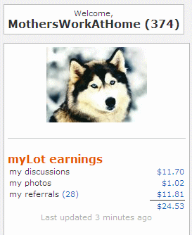 November myLot Earnings Due!! - November myLot earnings due
