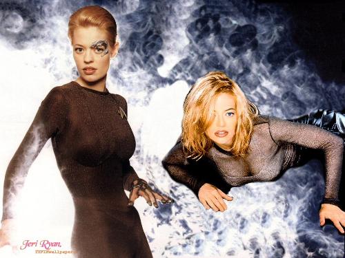 Jeri Ryan II - Jeri Ryan and seven of nine