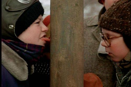 A Christmas Story - ha ha ha you'll shoot your eyes out.