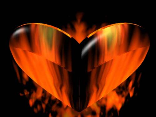 Heart's On Fire - Reach inward and touch those passions that stir within your heart, mind, and soul. They are part of your life.  Remember that love you once held or still hold onto a noticeable degree? Maybe you're lucky and your partner in love still loves you as they first did long ago? Such relationships keep the magic going and going with no batteries required