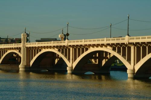 Arizona - Mill Avenue Bridges Tempe, Arizona, USA.