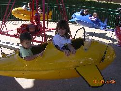 Picture of my kids at Holiday World!