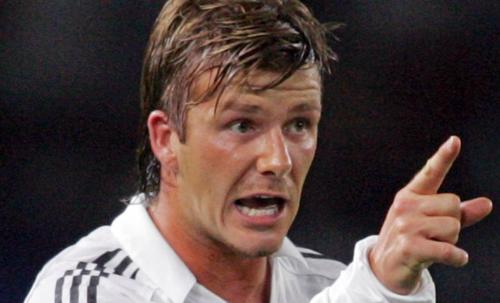 David beckham seems - Crying