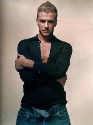 David Beckham model like  - Posing photo