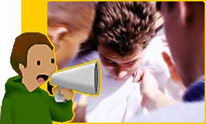 Bulling photo - A photo of kid bulling another.