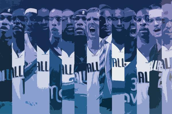 Dallas Mavericks 2006 - Awesome collage of Mavericks