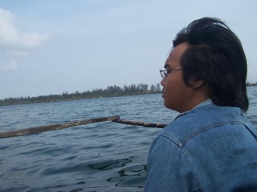 on the way to tikus island - on the way to tikus island with traditional boat