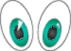 I'm watching you! - Better look out...I've got my eyes on you.