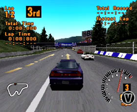 Gran Turismo - Gran Turismo http://www.gamespot.com/ps/driving/granturismo/index.html Racing games generally come in two forms - arcade-style or sim - and so do racing fans. Some players enjoy the raw excitement and unfettered control of an action-oriented contest, while others go gaga over the realistic physics and heavy-duty customization features of a sim-style game. Rare indeed, almost nonexistent, is a racer that has a legitimate appeal to both camps, a game that blends the elements of action and sim in such a subtle manner that something altogether new is the result.